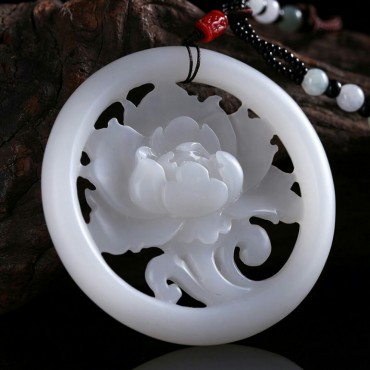 花开富贵【花香】砗磲吊坠