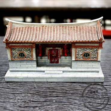 祥意堂 树脂蚝壳古厝储蓄罐 闽南特色创意生日礼物